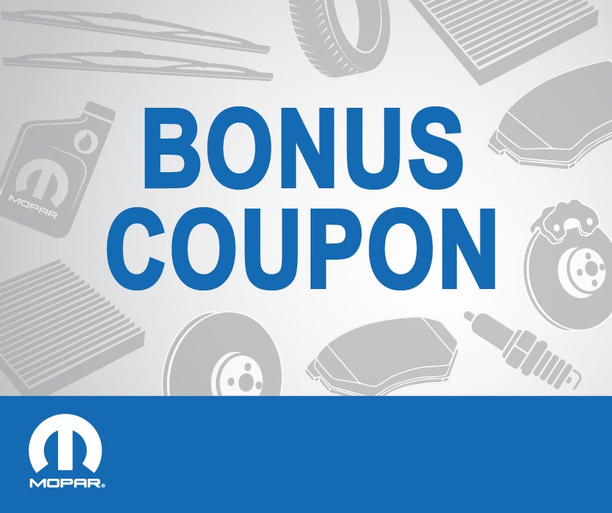 Mopar Coupon 8B